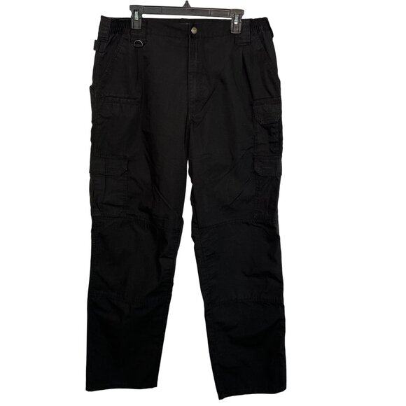 5.11 Tactical Series Men’s Black Cargo Pants Size 38x34 Durable Outdoor Workwear - Picture 1 of 10